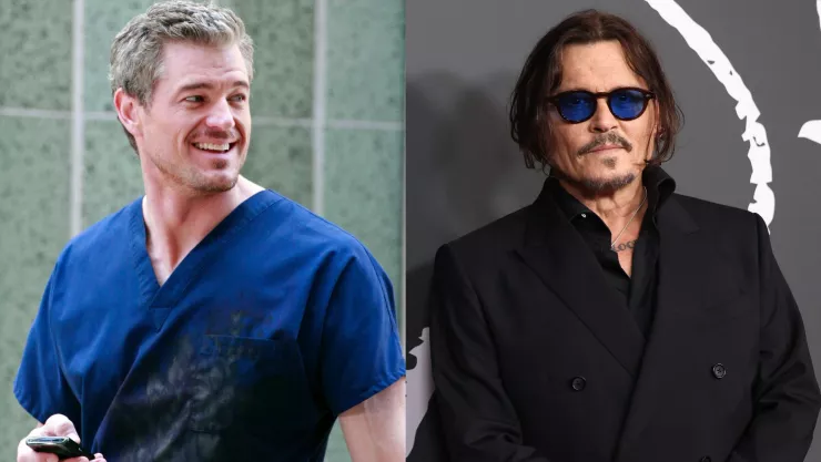 Eric Dane y Johny Depp