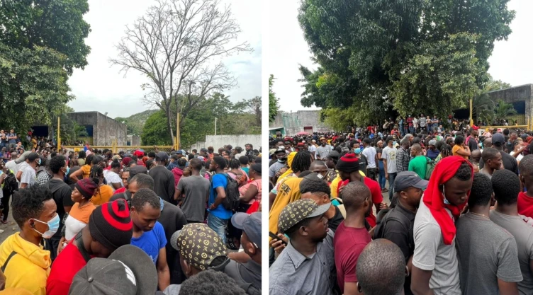 Migrantes Tapachula Comar ayuda