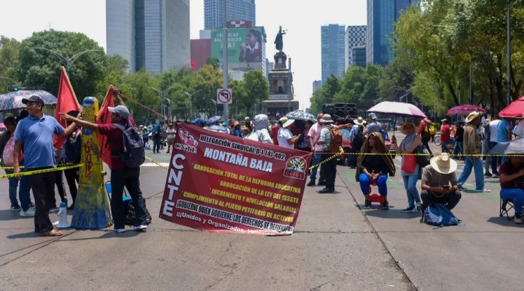 Gobierno cuestiona voluntad de diálogo de la CNTE ante bloqueos y suspensión de clases