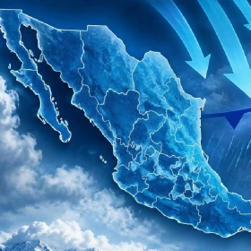 Estados que llegarán a los 0 °C por el frente frío 3 en México esta semana