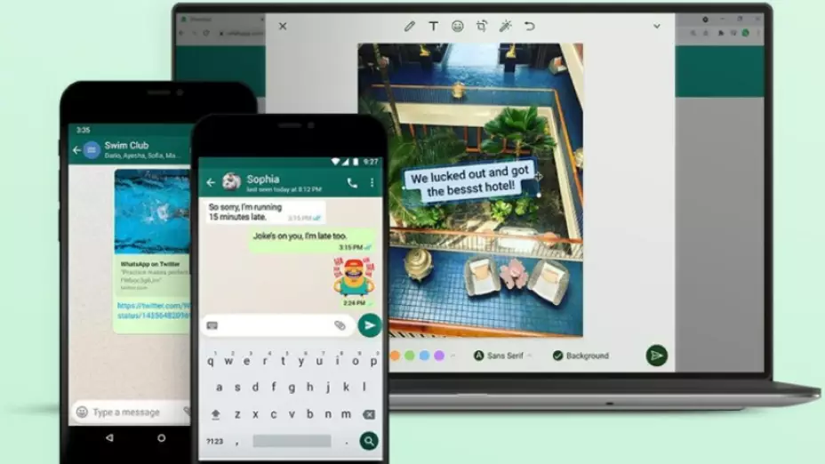 whatsapp web stickers