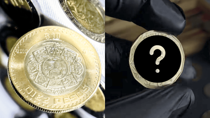 Moneda mexicana antigua de 20 pesos que es cotizada por los coleccionistas.png