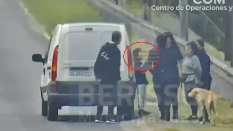 Niño abandonado Argentina.