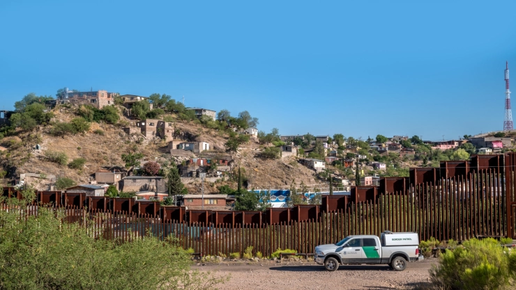 La frontera entre México-Estados Unidos