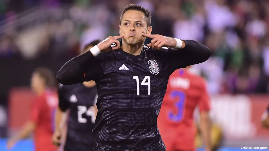 así vivió Chicharito Hernández el México vs Estados Unidos