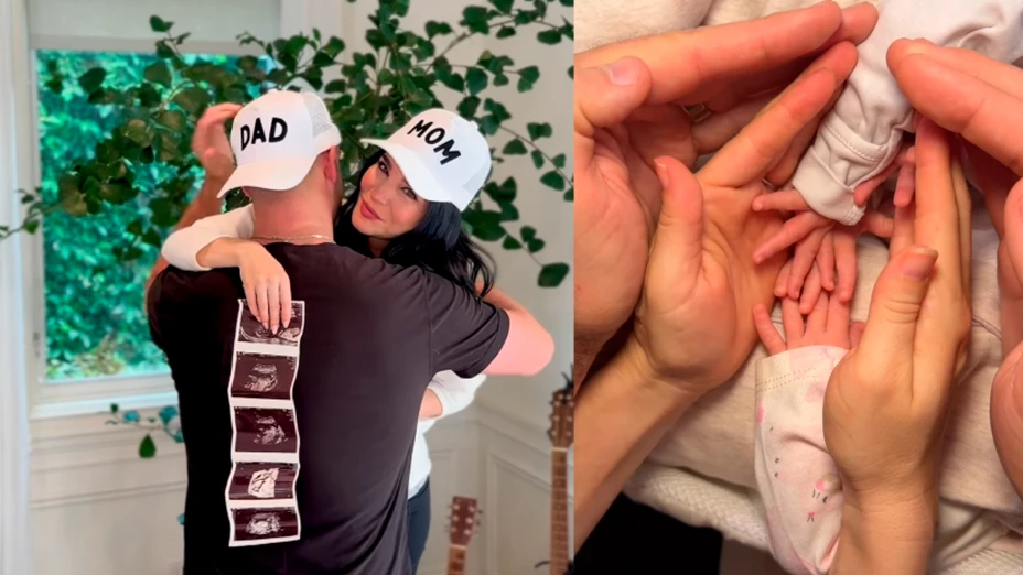 Martha Higareda y Lewis Howes anuncian el nacimiento de sus gemelas