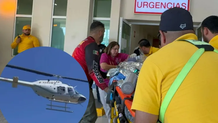 Trasladan a menor de Guasave con quemaduras a Culiacán