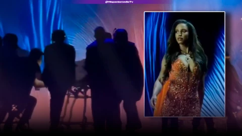 Miss Jamaica caída video