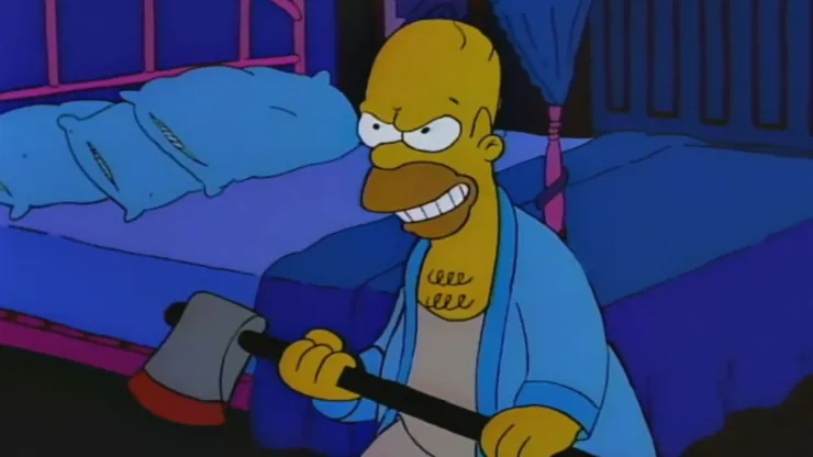 la casita del horror de Los Simpson
