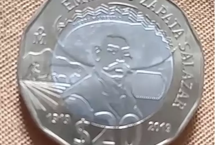 moneda Emiliano Zapata