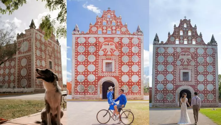 Así puedes llegar a la iglesia de Yucatán que parece sacada de Pinterest