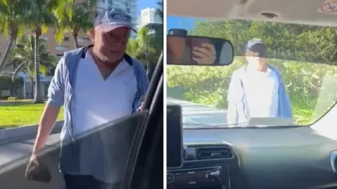 Taxista amenaza a conductor de Uber en Cancún