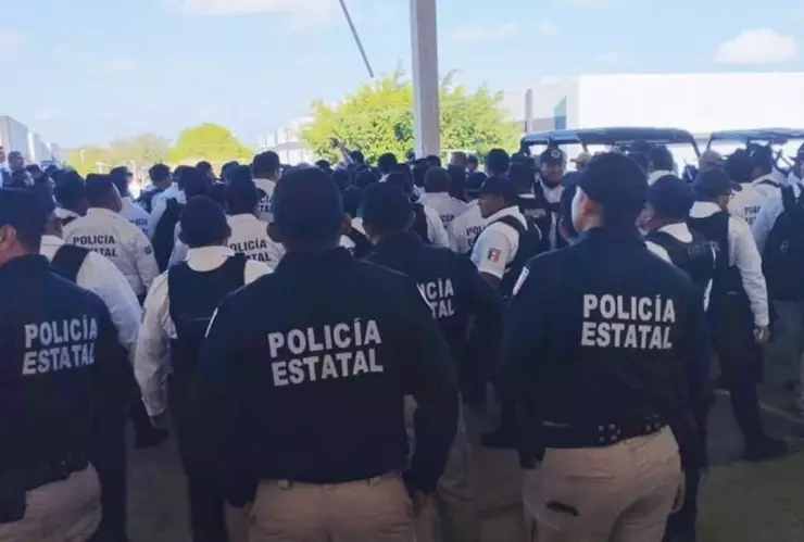 Policias de Campeche
