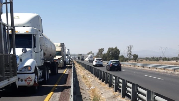 Reportan TRÁFICO en la autopista Puebla-Orizaba hoy 6 de marzo de 2024