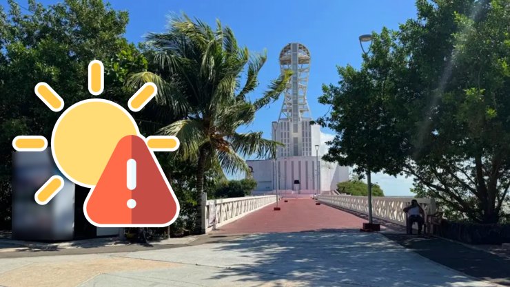 Chetumal_ Esta será la hora de MUCHO CALOR HOY viernes 10 de abril de 2026.webp