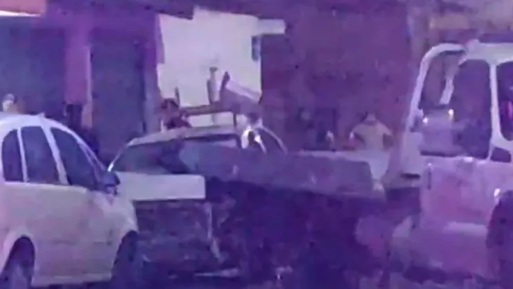 Choque colonia Vicente Guerrero