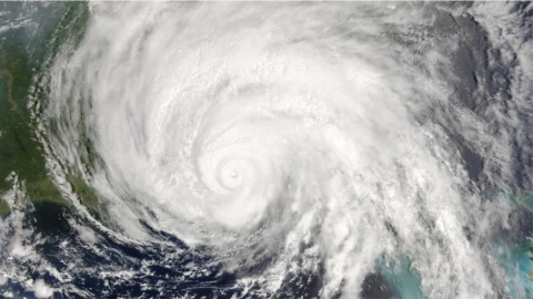 Trayectoria del huracán Beryl en Texas