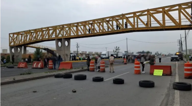 Bloqueo en la autopista Mexico-Puebla hoy 8 de julio 2026