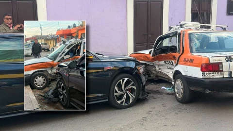 Accidente taxista Comitán