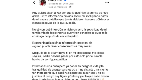 Información Karely Ruiz