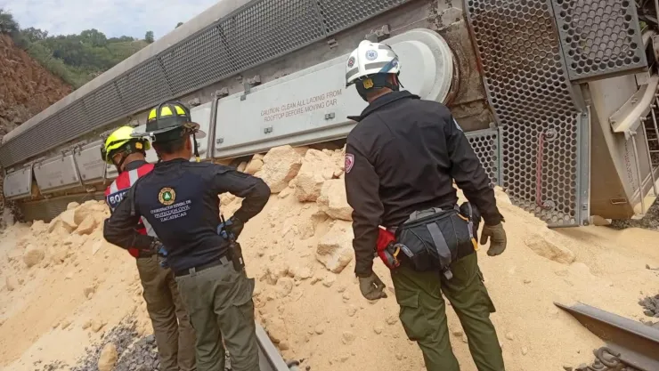 Se descarrila tren en Zacatecas hoy 4 de julio; esto se sabe del accidente