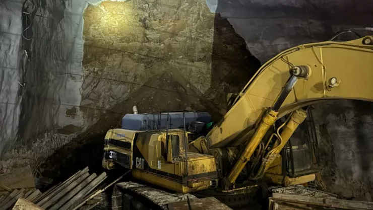 Deslave en construcción el 7 de mayo en colonia Madero Tijuana