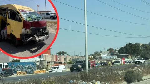 Accidente en Bulevar 2000 hoy 26 de mayo de 2025