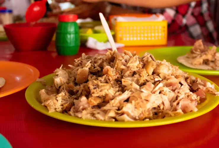 Tacos de carnitas estilo Michoacán
