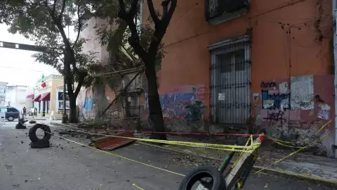Edificios en riesgo de colapso en Toluca, edomex