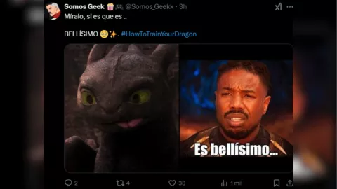 ‘Cómo entrenar a tu Dragón’ Usuarios reaccionan al tráiler