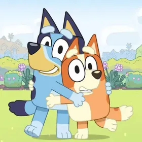 Capítulos de Bluey para que los niños se lleven bien entre hermanos.