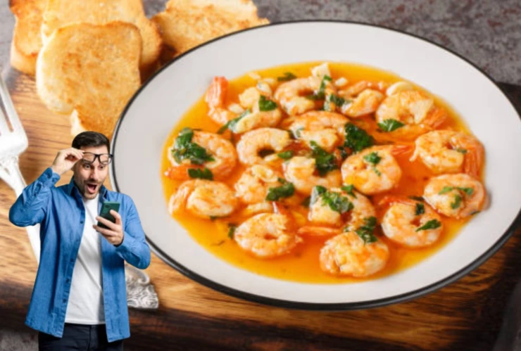 Receta de camarones al ajillo