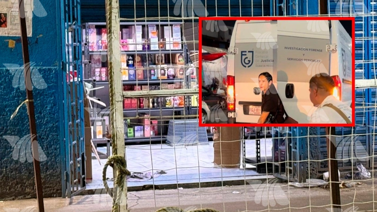 Bebé sin vida es abandonado en local de perfumes en Tepito.