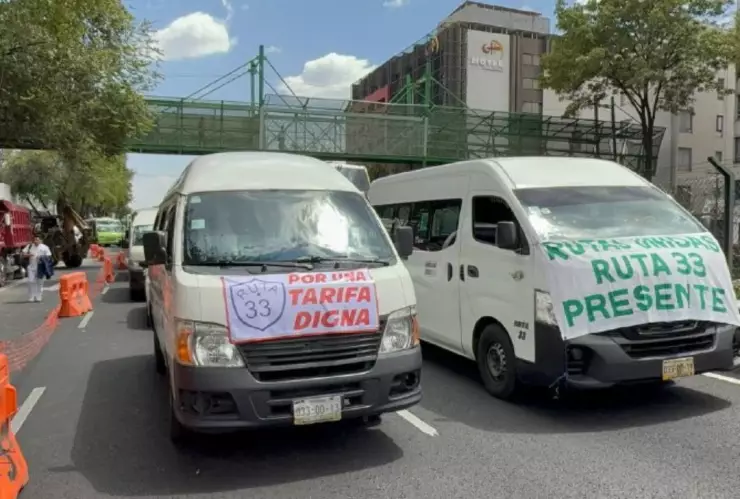 El aumento al pasaje mínimo que buscan los transportistas en CDMX