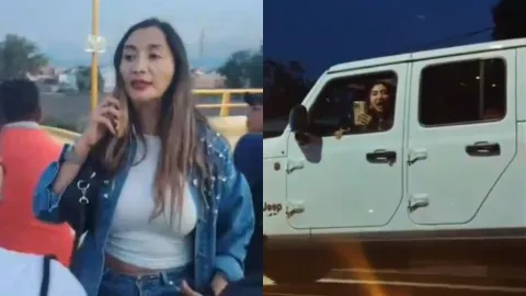 VIDEO: “Lady Influyente” de Oaxaca amenazó a policías con llamar al alcalde Ray Chagoya