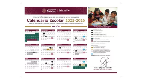 Calendario SEP 2025 - 2026
