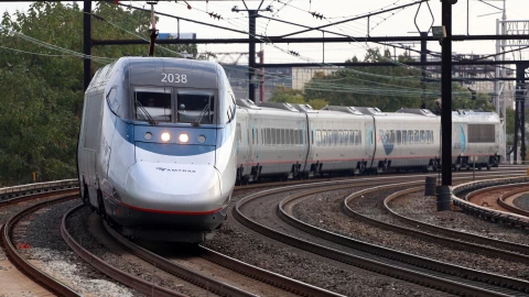 Recorrido del tren Amtrak