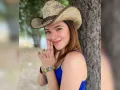 La joven tuvo oportunidad de cantarle a Vicente Fernández el tema “Cuando quería ser grande”.