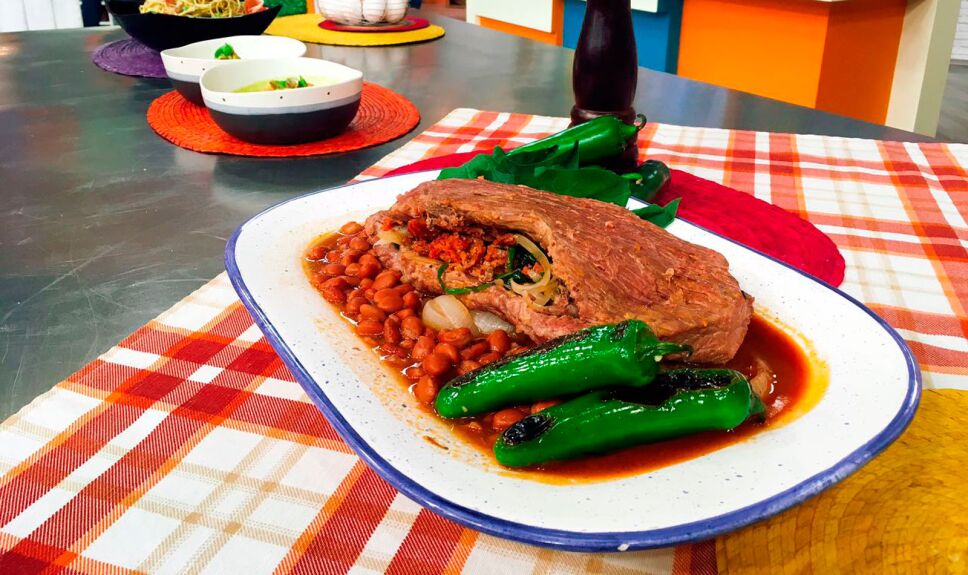 receta vacío relleno