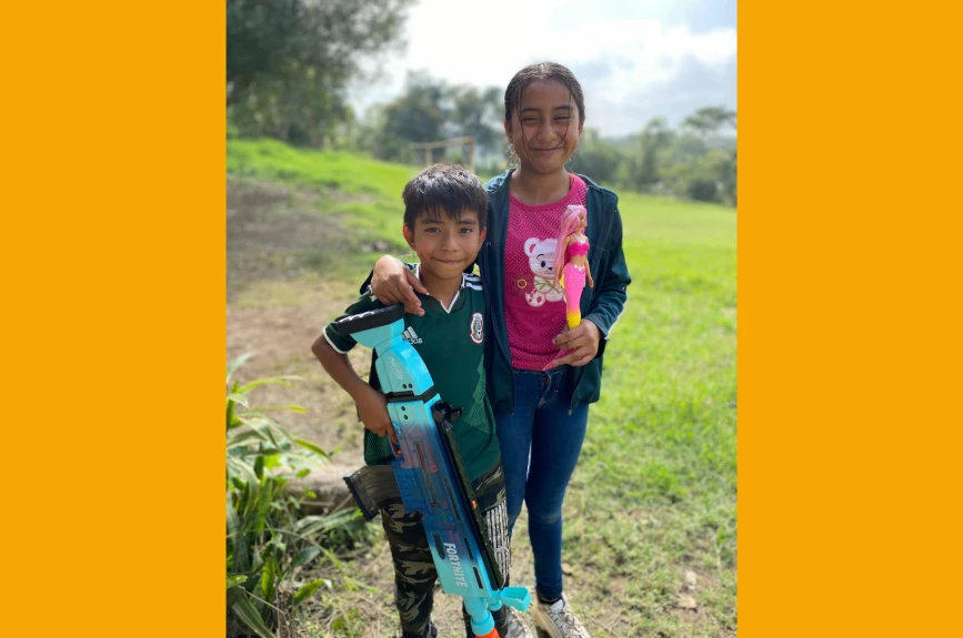 El Juguetón Azteca llenó a Chiapas con muchísimas sonrisas.