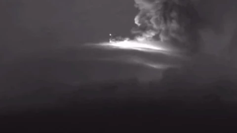 Volcán Popocatépetl registra intensa erupción este 19 de mayo