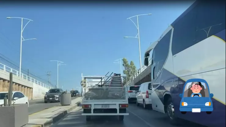 Tráfico hoy: Congestión vehicular en Avenida Aguascalientes hoy 1 de noviembre