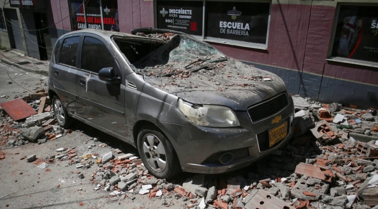 Cifra de muertos y heridos por el terremoto en Colombia