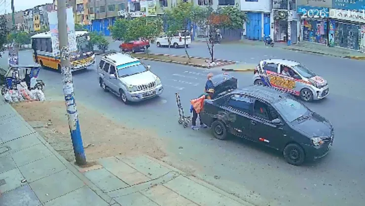 mujer atropellada en perú