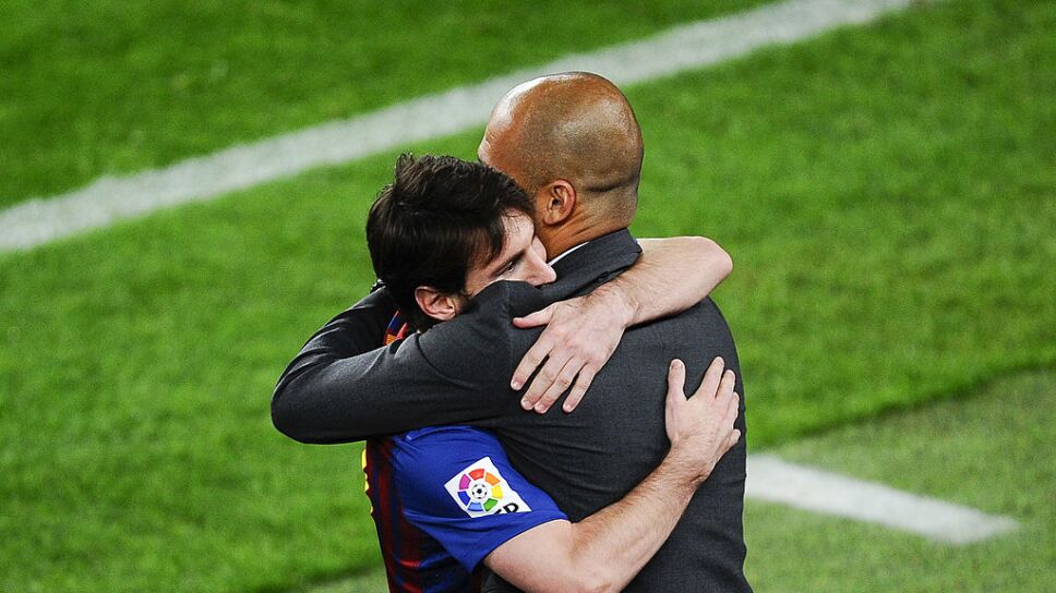 Messi y Guardiola