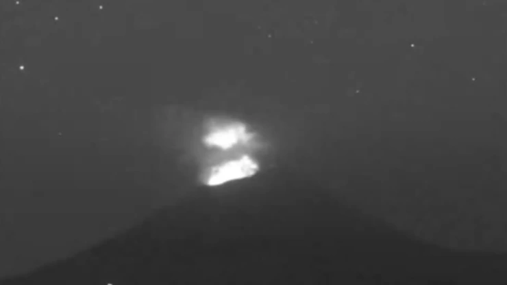 actividad volcán popocatépetl hoy