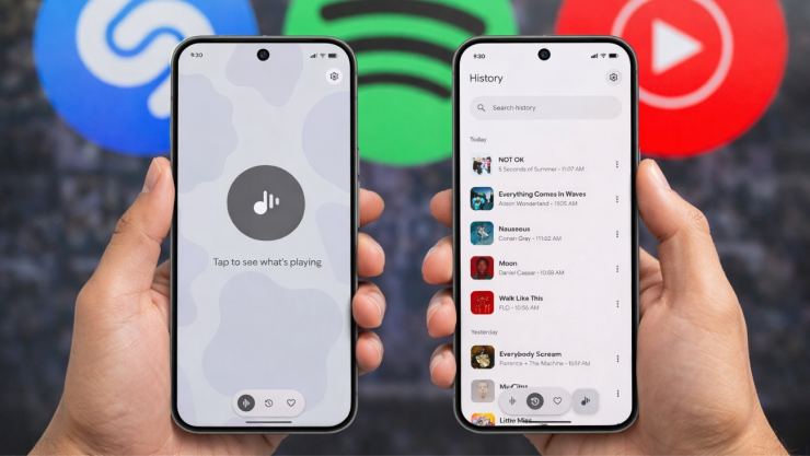 Google Pixel Now Playing