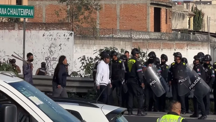 enfrentamiento en la Central de Abasto