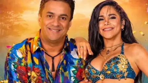 Arleth aparece junto a Nelson Kansela