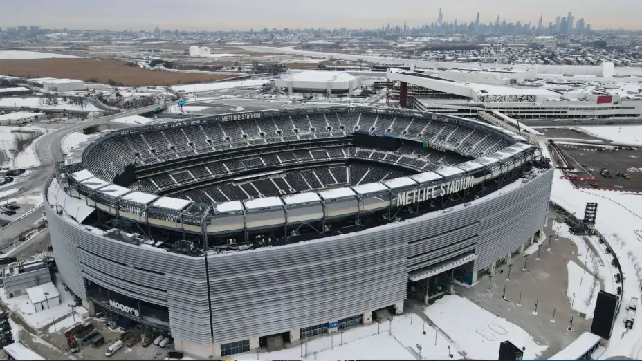 MetLife Stadium, sede de partidos del Mundial, en Nueva Jersey.